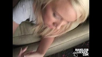 Preview 2 of Criss Ass - Cute blonde girl loves hadling cock