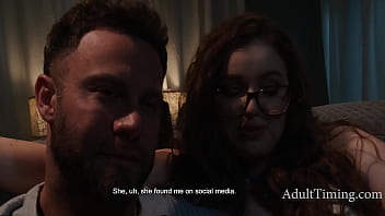 Preview 2 of Rie Archives - The Psycho &amp_ His Dumb Girlfriend - Seth Gamble,  Leana Lovings | AdultTiming