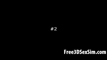 Preview 4 of Children India - Hot 3D cartoon couple imagine their fuck fantasies