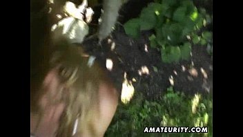 Preview 3 of Aunty Indian And Teen Boy - Tied amateur girlfriend sucks and fucks with facial cumshot