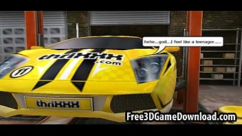 Preview 3 of Adult Foot Pajamas - Kinky 3d cartoon redhead getting oral and fucking