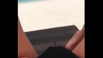 Preview 2 of Sunyy Leioni - Masturbation at Beach