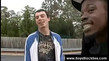 Preview 3 of Big Tits Glasses - Blacks Thugs Breaking Down Sissy White Boys Hard 22