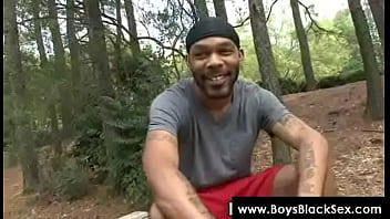 Preview 1 of Sauna Euphorist - Blacks Thugs Breaking Down Sissy White Boys Hard 12