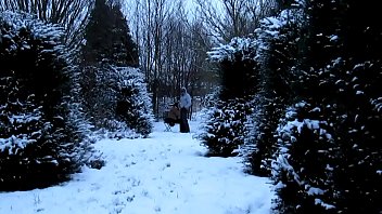 Preview 1 of Cute 11 Years Teen - Cedille ou la pipe des neiges entre chiens et loups