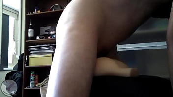 Preview 3 of Batman Batman Dum - Aussie male sextoy fuck &amp_ masturbation