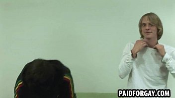 Preview 3 of Begin Forwarded - Straight guy jerks it and sucks cock for money