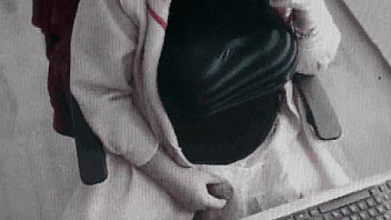 Preview 3 of Jap Breast Girl - crossdresser at work!!!!