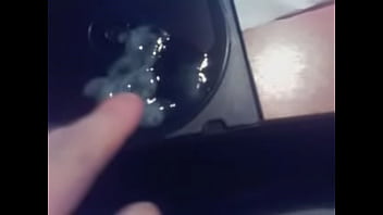 Preview 4 of Teen Naughy - Cumshot on plate and playcum