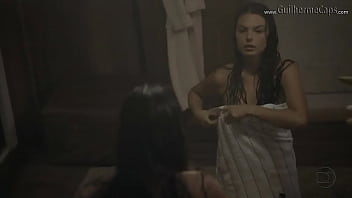 Preview 4 of Rimming Cum Handjob - Isis Valverde Nua em O Canto da Sereia