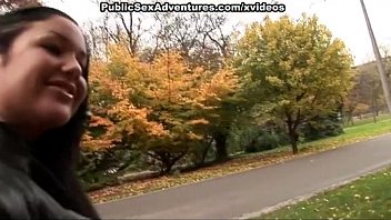 Preview 2 of Animal By Human - Naughty girl in sexy panty fucked in public