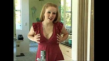 Preview 1 of Two Girls Lesbian Kissing - Hot blonde toys herself for pleasure