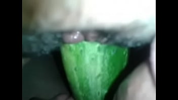 Preview 2 of Kosova Slut Gojore - comiendo pepino