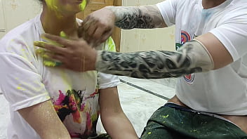 Preview 2 of Barazzer Com Xxx - Holi Special: Sara Anal sex in holi festival enjoyed huge dick in pussy and anal Desisaarabhabhi