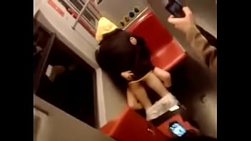 Preview 3 of Baby Sitter Fucks Teen Girl - sexo en subte de buenos aires