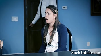 Preview 1 of Mom Gril And Son - Virgin Scarred For Life After Meeting The Bishop | SuchTaboo