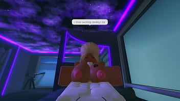 Preview 1 of Jav Hd Full Movie - TikTok Girl Begs for my Cum [ROBLOX SEX]