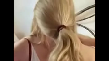 Preview 4 of Momin Bathroom Massage - Really Hot Lesbians Kissing