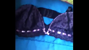 Preview 1 of Japanese School Girl With Black - Bra mastrubation