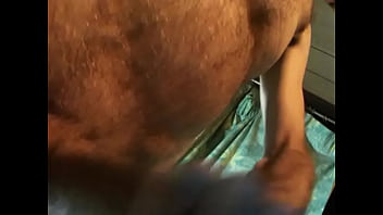 Preview 3 of Dad And Mon And Sis - Part3,  wanking cock from another view.