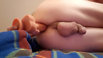 Preview 1 of Wwwvxxx - Wishing I had a real dick inside me while taking my dildo deep from behind
