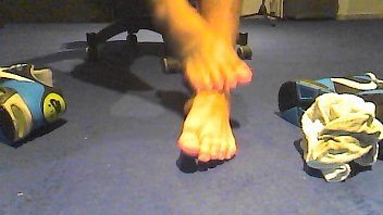 Preview 2 of Pervert Uncel - Fostter Riviera - Feet and Cum