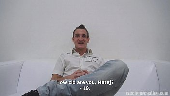Preview 1 of Her Mo Any And - CZECH GAY CASTING - MATEJ (7730)