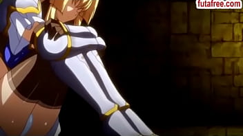 Preview 2 of Fhog Bailcxxxx - Hentai babe gets poked hard by a strapped on dildo