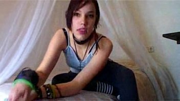 Preview 1 of Ale Mller - Emo Girl Solo Webcam