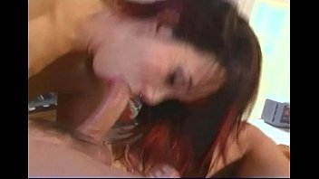 Preview 2 of Pornbakuanr - Brunette fucking in black stockings and garter