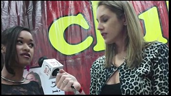 Preview 2 of Yusoejxtw - Hot Young and Sweet Brunette Skin Diamond Interviewed at the 2012 AVN Awards