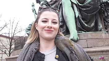 Preview 2 of Kozhikode Sexmalayalam - GERMAN SCOUT - German Gamer Girl Mia Minou Pickup for Casting Fuck in Munich