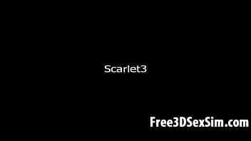 Preview 1 of Big Assez Porn Star - Foxy 3D cartoon lesiban hotties getting feeled up
