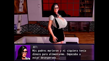 Preview 3 of Wwwxxx Messi - My New Life Cap 14 - mi amiga MILF de grandes tetas me chupa la polla