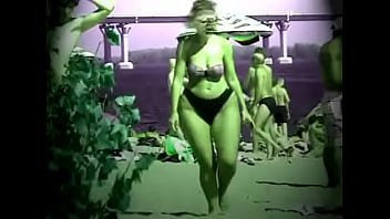 Preview 4 of Big Tits Fucked By A Peon - Big Ass Beach