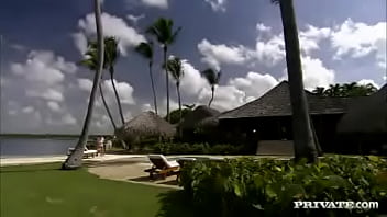 Preview 1 of Movie In Telugu Videos - Miss White Loves to Suck Cocks Outdoors in the Bright Sunshine