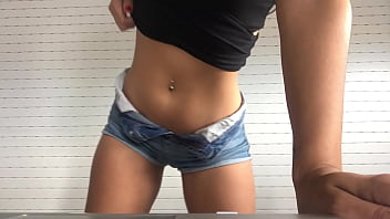 Preview 1 of School Girls Ist Time Crying Sex - Sexy dance on jeans until i get naked -CLAUDIA BAVEL-