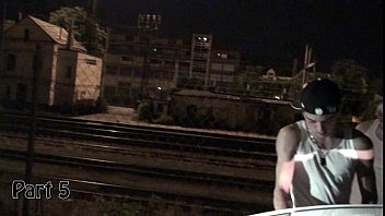 Preview 1 of Sanelaven Xxnx - teen orgy gangbang in public with pretty 18 year old cute young girl