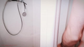 Preview 1 of Nude Indy Cam - Taken In The Bathroom Wanton Stepmom Gets Her Ass Fucked By Her Stepson - Dirty Talk Anal Creampie - English Subtitle.