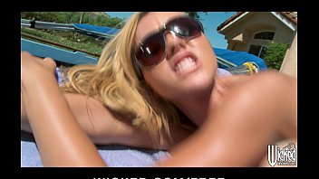 Preview 4 of His Hight - Dripping wet blonde Jessie Rogers gets hard dick at the car wash