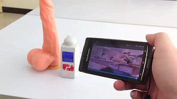 Preview 4 of Suny Leone Sexxxxxxxx With Boys - SMART DILDO - porn simulator with a real dildo