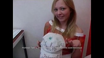 Preview 1 of Japan Heeo - Hottest Blonde Teen Adorable Masturbates