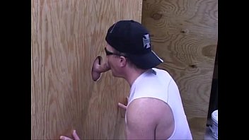 Preview 1 of Big Amateurhairyfat Hd - Glory hole horny is pleased to suck that stiff cock