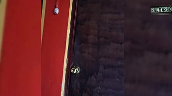 Preview 1 of Sex Vidios Hd - Te corristes en mis nalgas,  eres un pervertido! - Culona es visitada en su habitacion y follada por desconocido ardiente