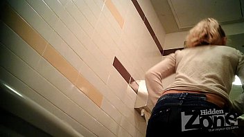 Preview 3 of Doggystyle Cumin - Successful voyeur video of the toilet. View from the two cameras.