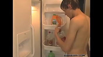 Preview 1 of Violate Storm - Cute twink charmers nick angels and tyler berke kitchen fucking