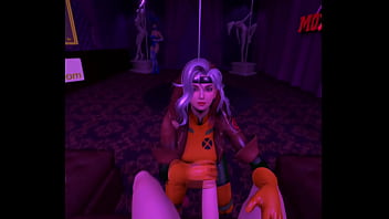 Preview 3 of Gay Boys Dorm - Rogue take good cares of you (VR Game) (Purple Dream) (Cosplay)