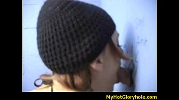 Preview 1 of Grandpa Gay Raw - Big cock amazing sucking through a gloryhole - Blowjob Porn 10