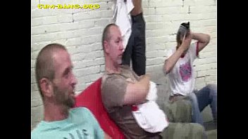 Preview 1 of Beautys Beeg - Black BabeSucking Eight White Cocks