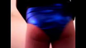 Preview 1 of Badwap Nuw Bangli - Shiny blue panty